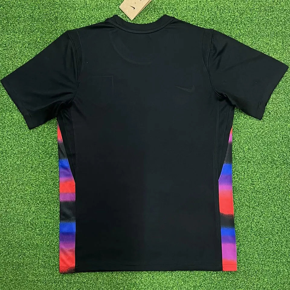 2025/26 England Away Black Fans Soccer Jersey Back