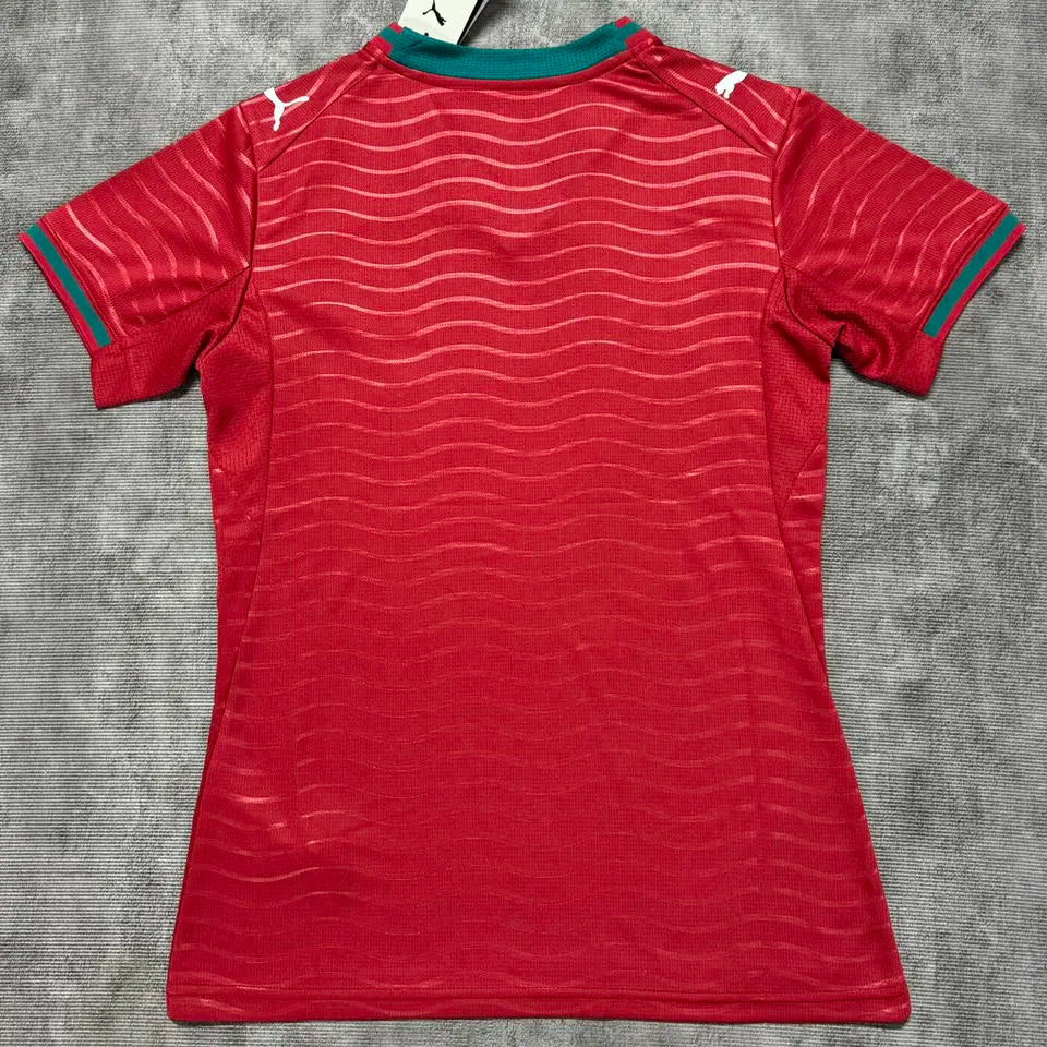 2026/27 Portugal Home Red Women Soccer Jersey Back