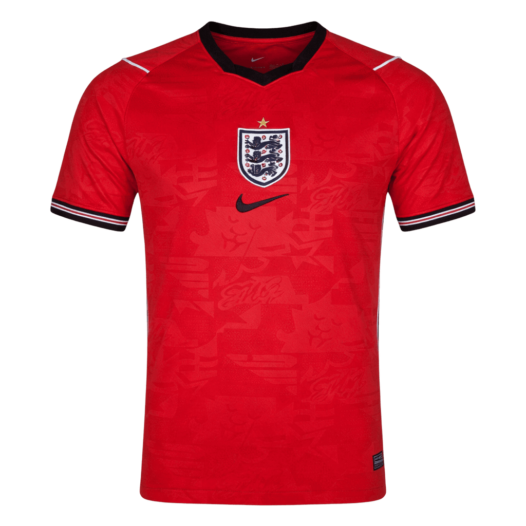 England Away Soccer Jersey World Cup 2026 Red Front