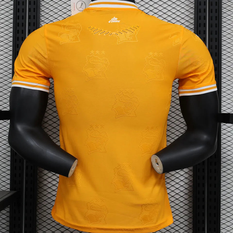 2025 Ivory Coast Special Edition Orange Player Version Jersey Back