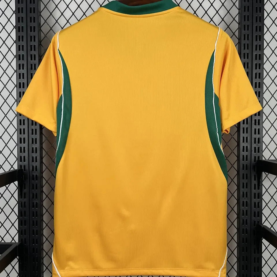 2026/27 Australia Home Yellow Soccer Jersey Detail 2