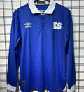 2025/26 EL Salvador Home Blue Long Sleeve Soccer Jersey 萨尔瓦多 Front