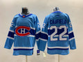 Men's Montreal Canadiens Cole Caufield #22 Blue Player Jerseys