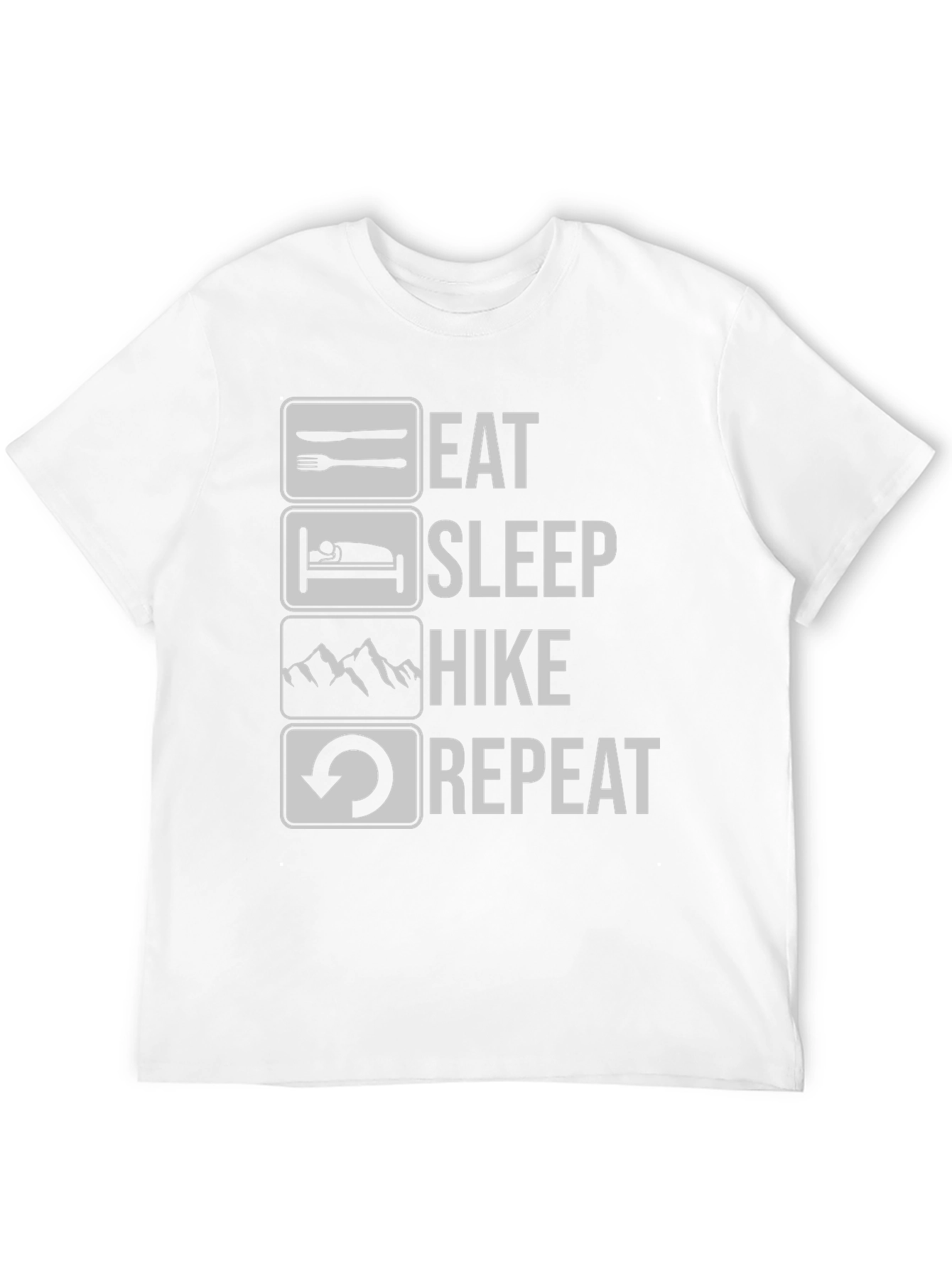 Eat Sleep Hike Repeat Graphic Tee
