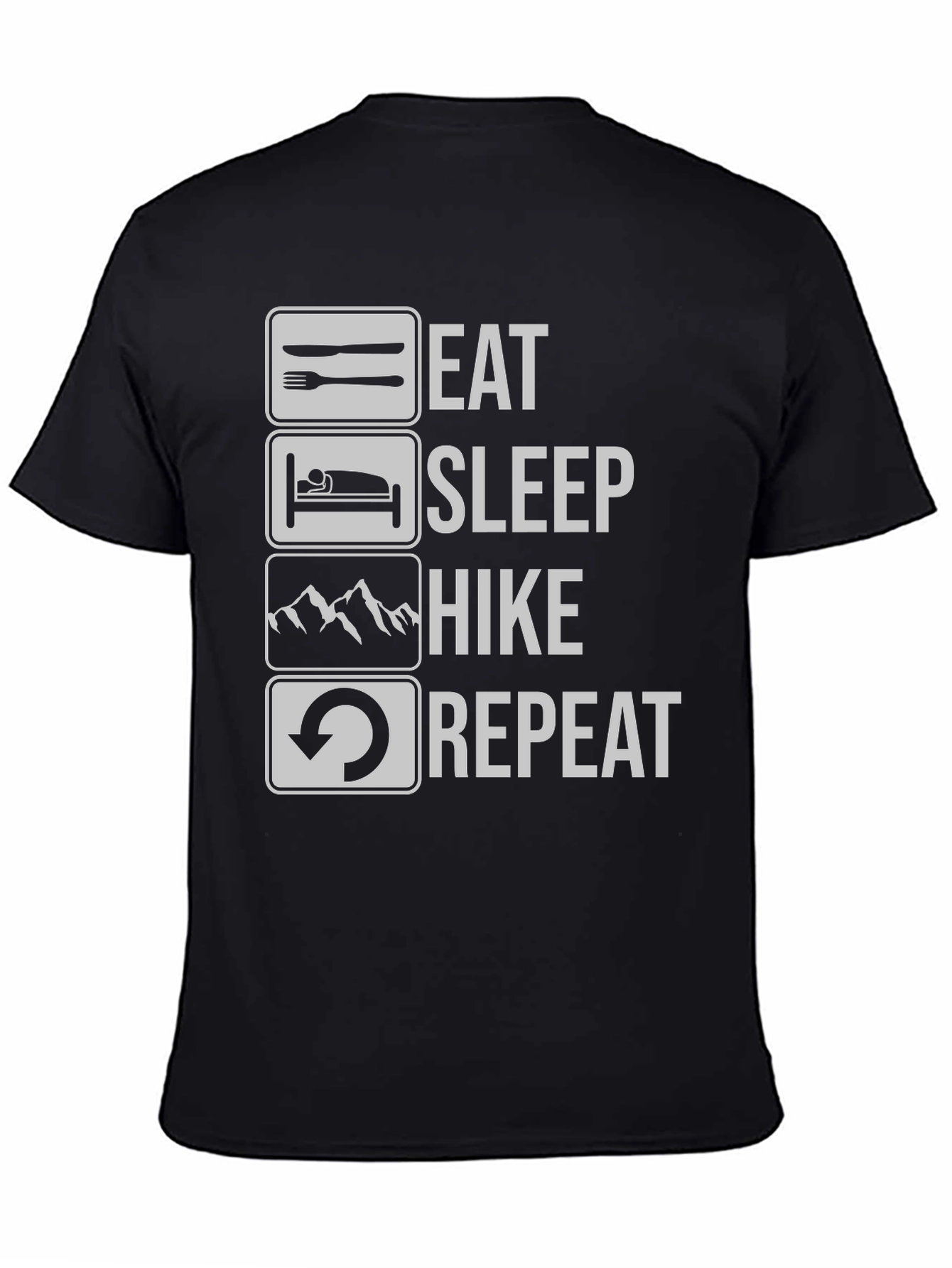 Eat Sleep Hike Repeat Graphic Tee