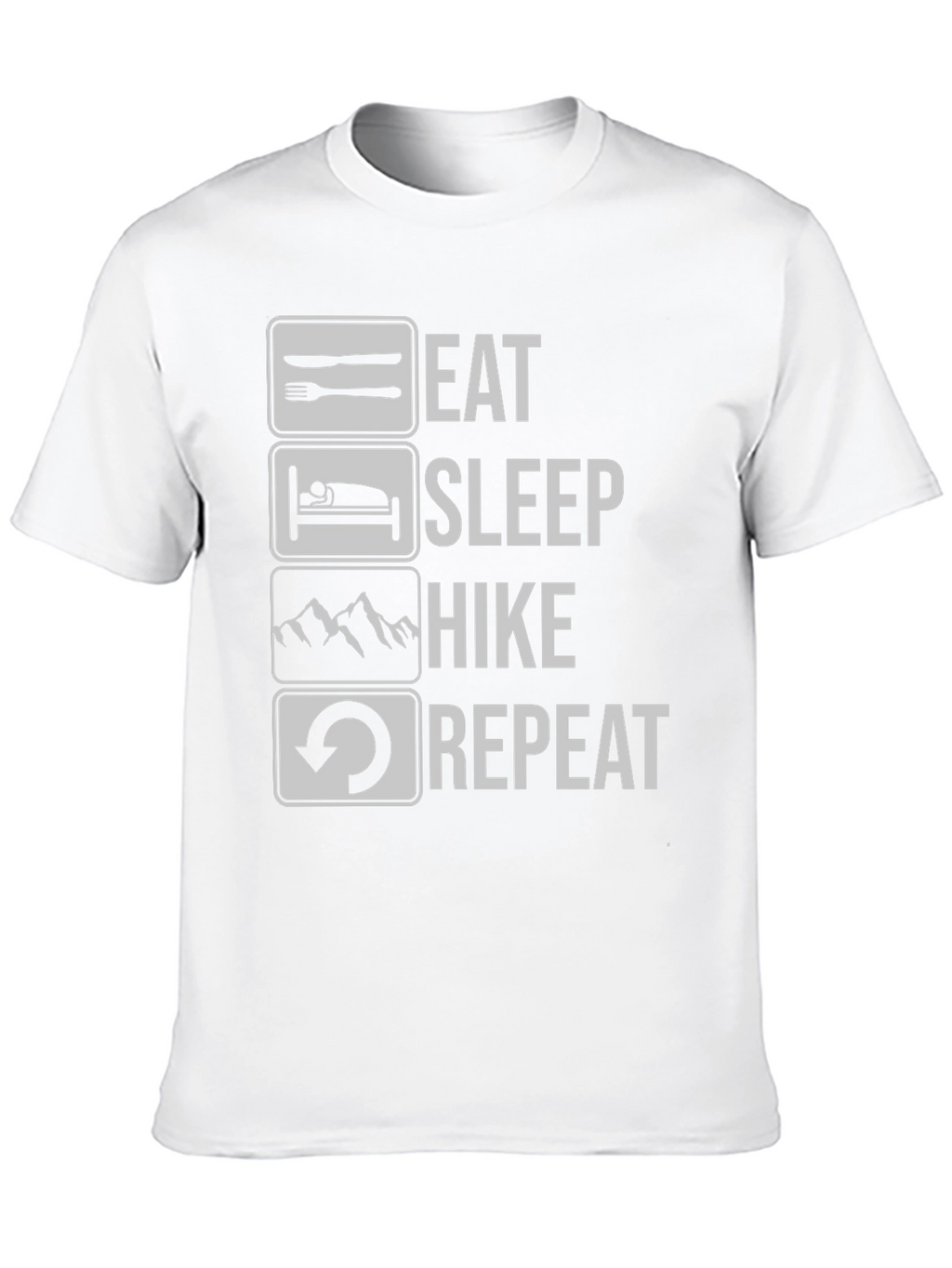 Eat Sleep Hike Repeat Graphic Tee