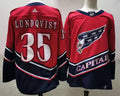 Men's Washington Capitals Henrik Lundqvist #35 Red Home Breakaway Player Jerseys