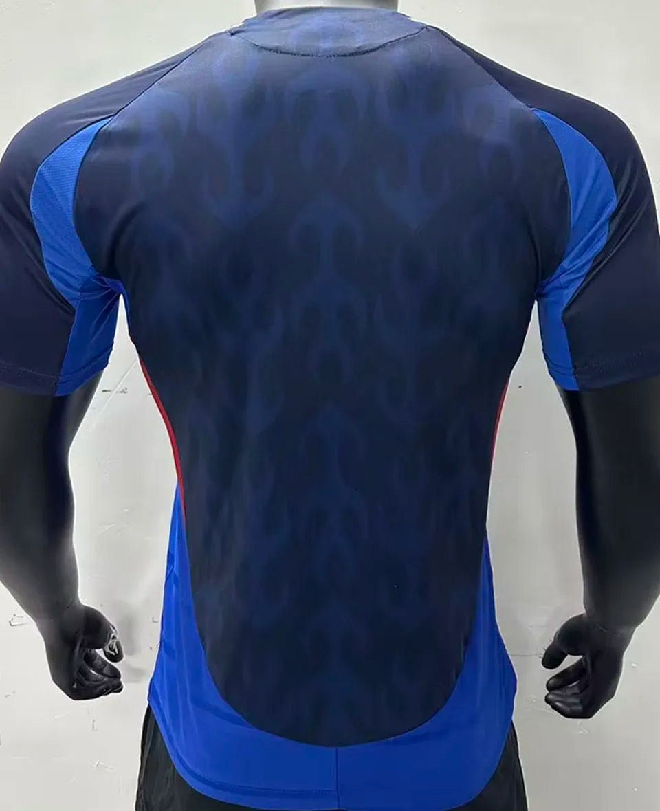 2024/25 Japan Home Blue Player Version Soccer Jersey Back