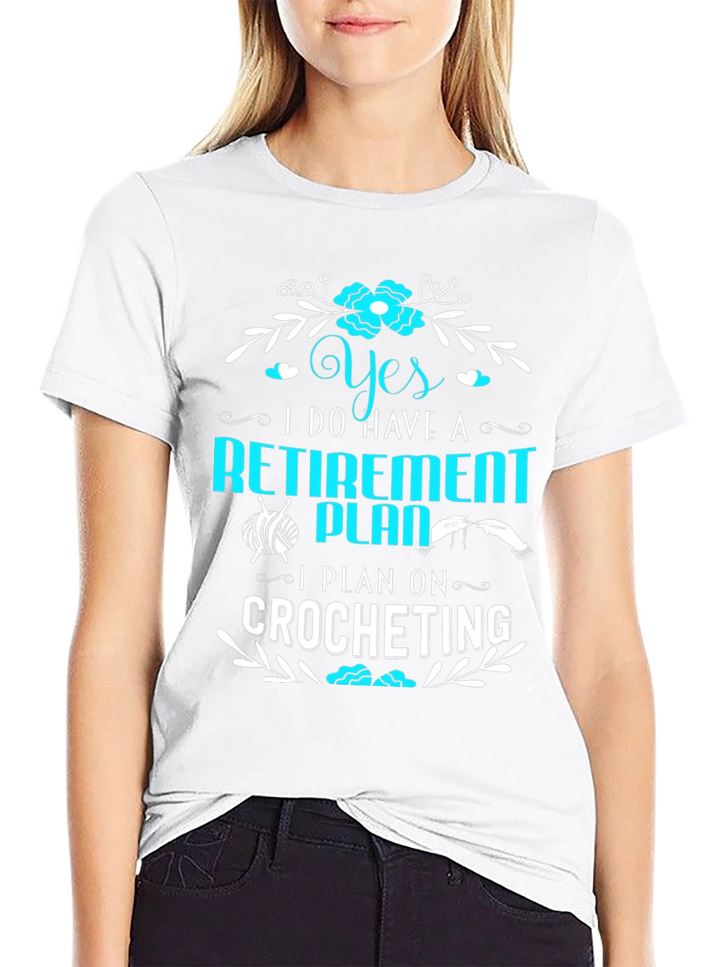 Retirement Crocheting Plan T-Shirt