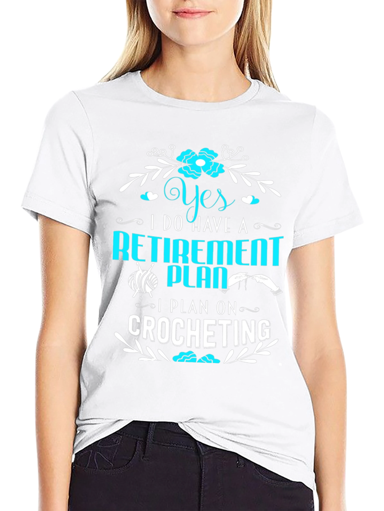 Retirement Crocheting Plan T-Shirt