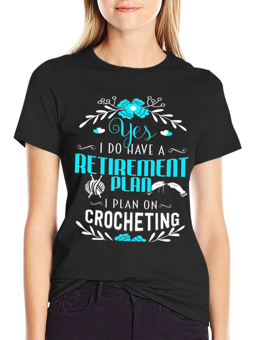 Retirement Crocheting Plan T-Shirt