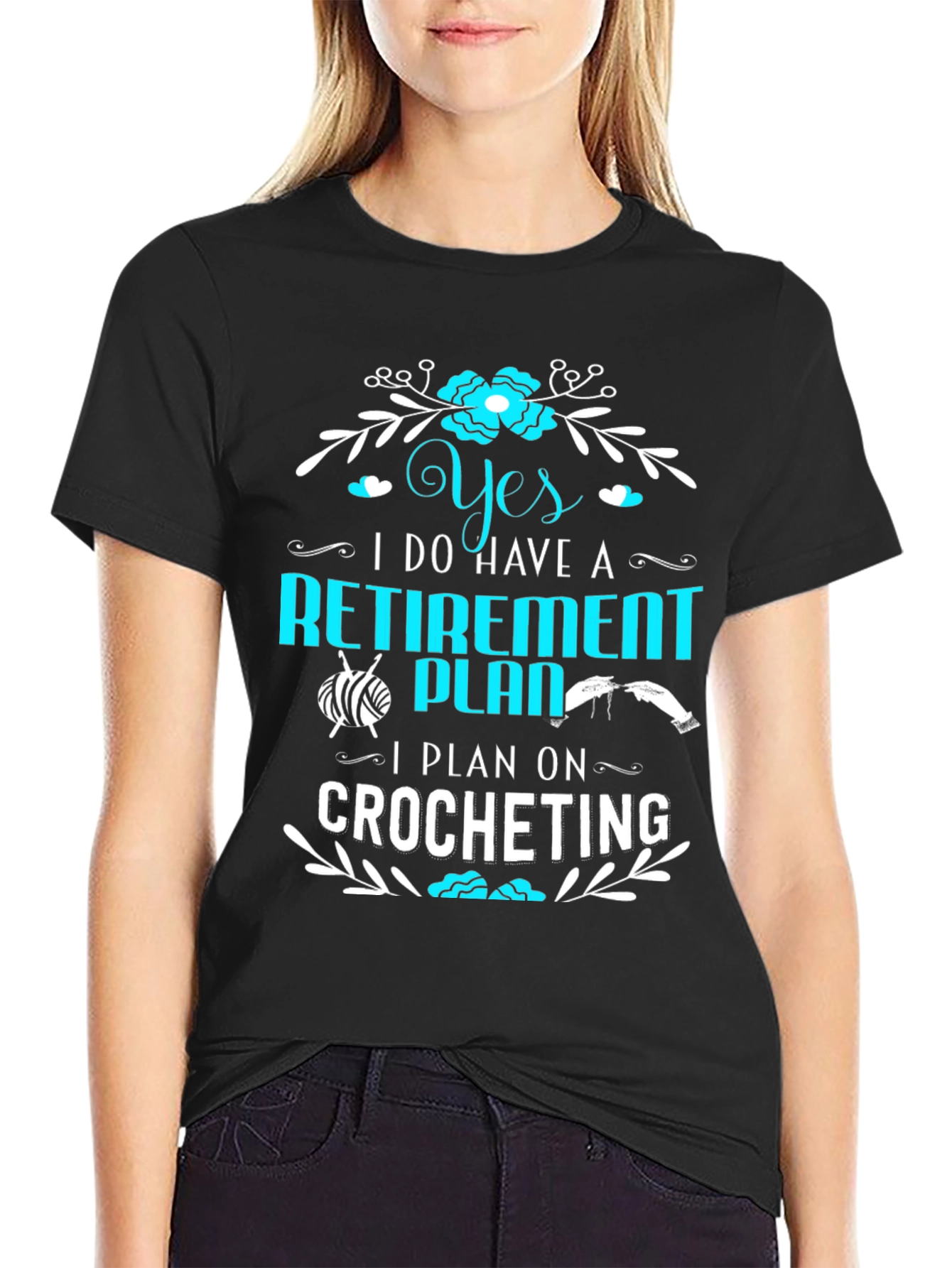 Retirement Crocheting Plan T-Shirt