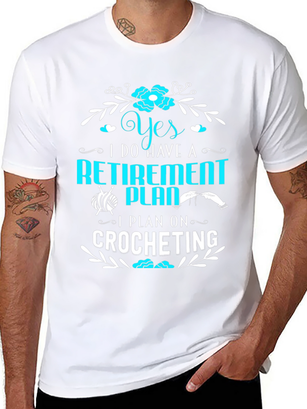 Retirement Crocheting Plan T-Shirt