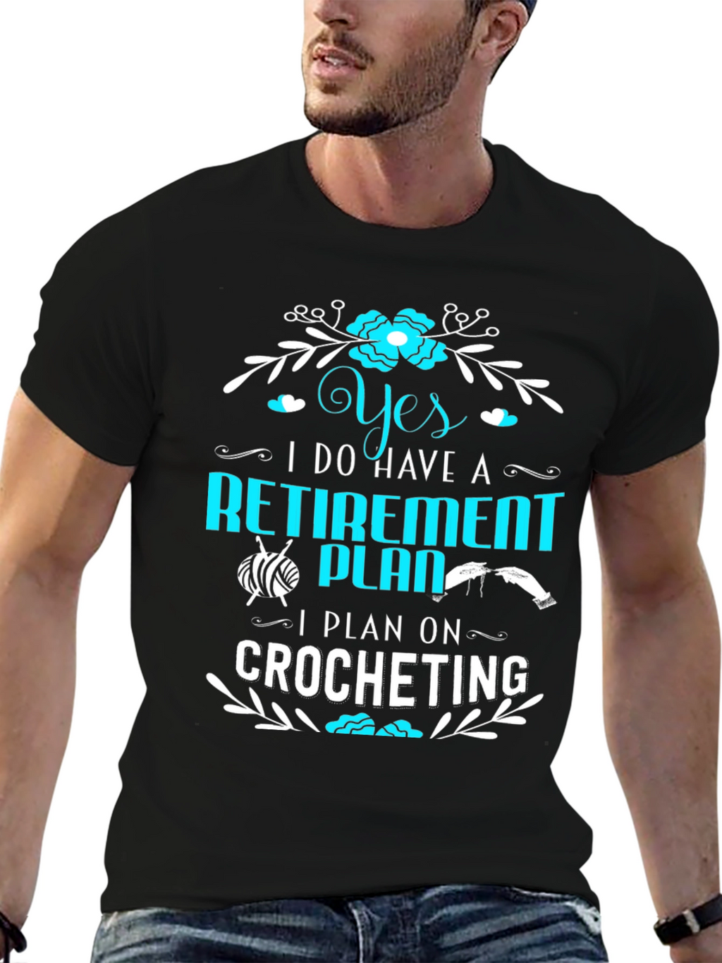 Retirement Crocheting Plan T-Shirt