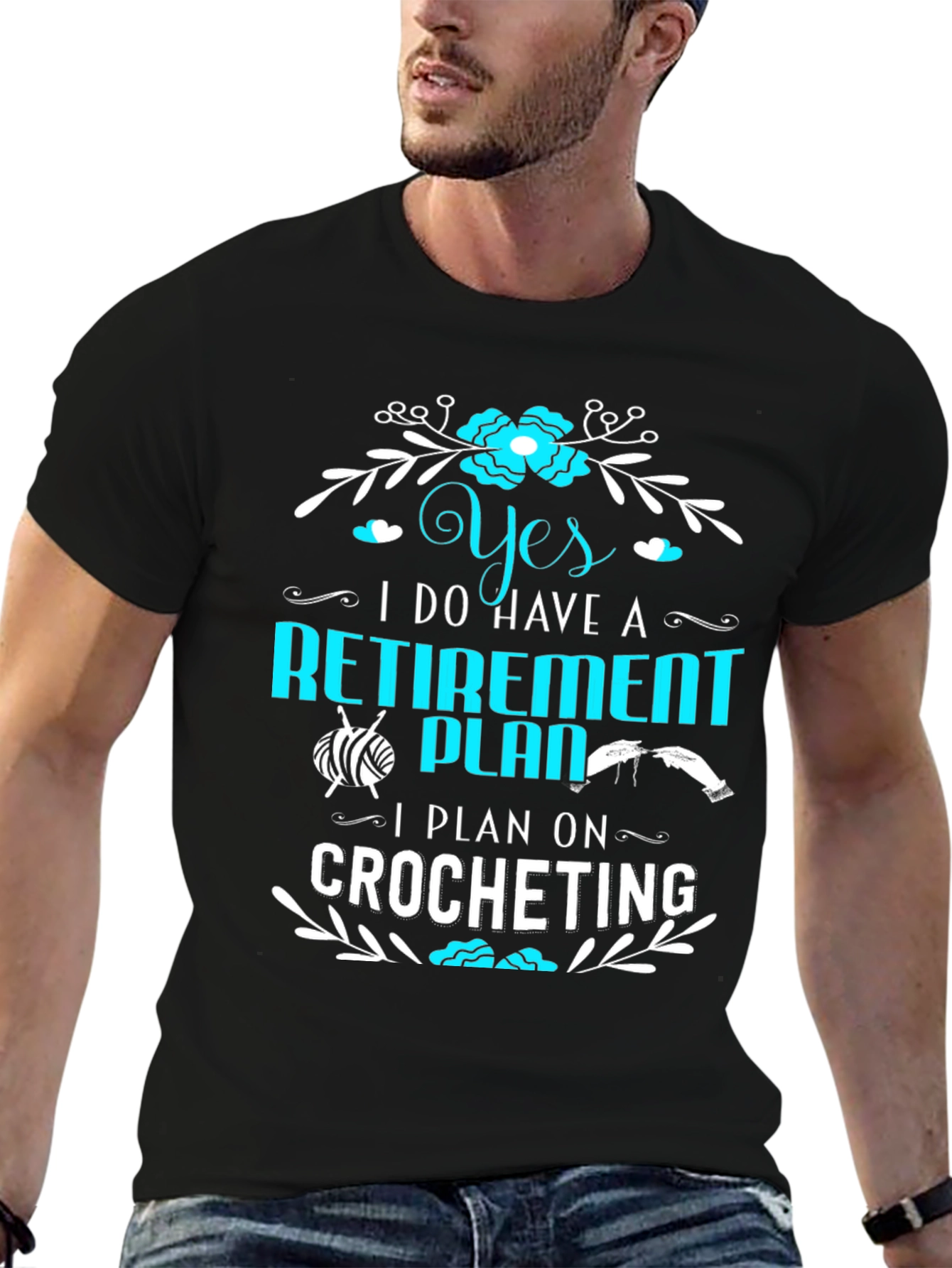 Retirement Crocheting Plan T-Shirt