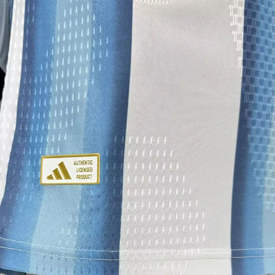 2026/27 Argentina Home Player Version Long Sleeve Soccer Jersey 背上有1893 Detail 4