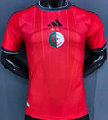 2026/27 Algeria Red Player Version Soccer Jersey Front
