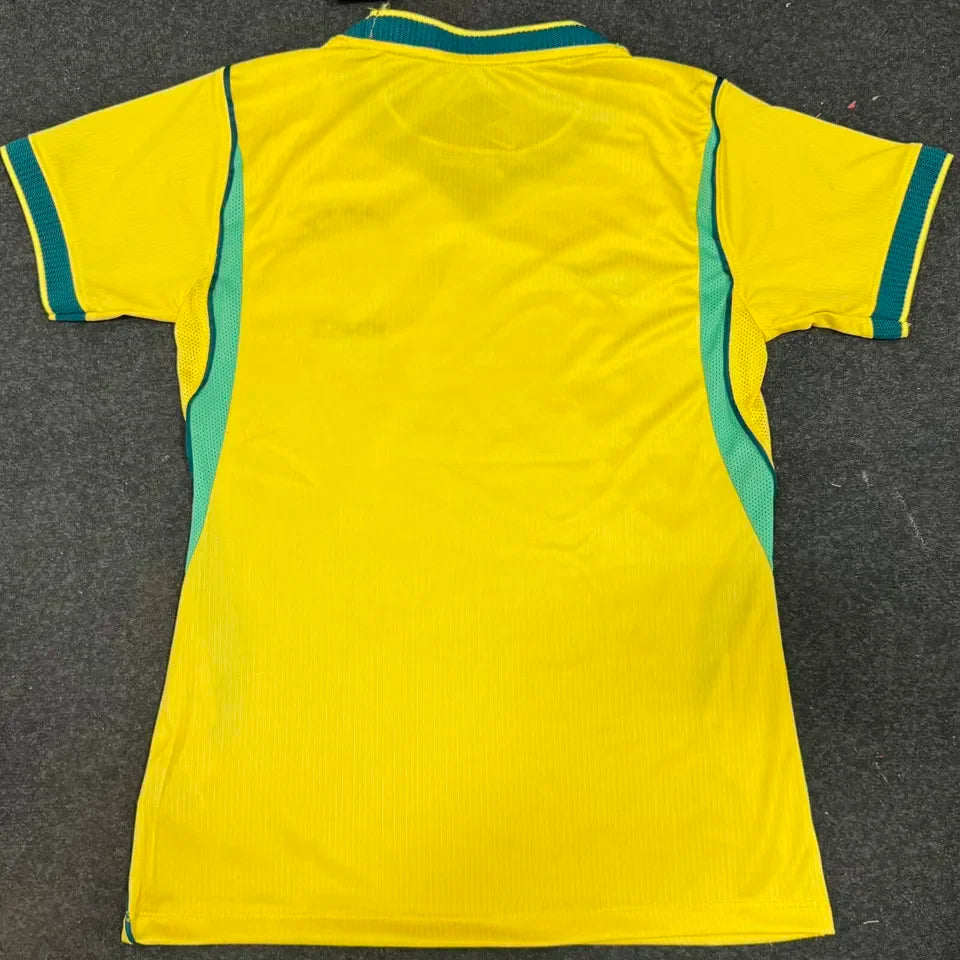 2026/27 Brazil Home Yellow Women Soccer Jersey 女 Detail 2