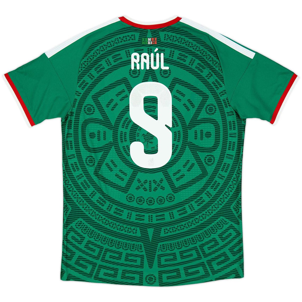 Raúl #9 Mexico Home Match Jersey Player Version World Cup 2026 Image 4