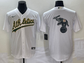 Men's Oakland Athletics White Home Replica Game Jerseys