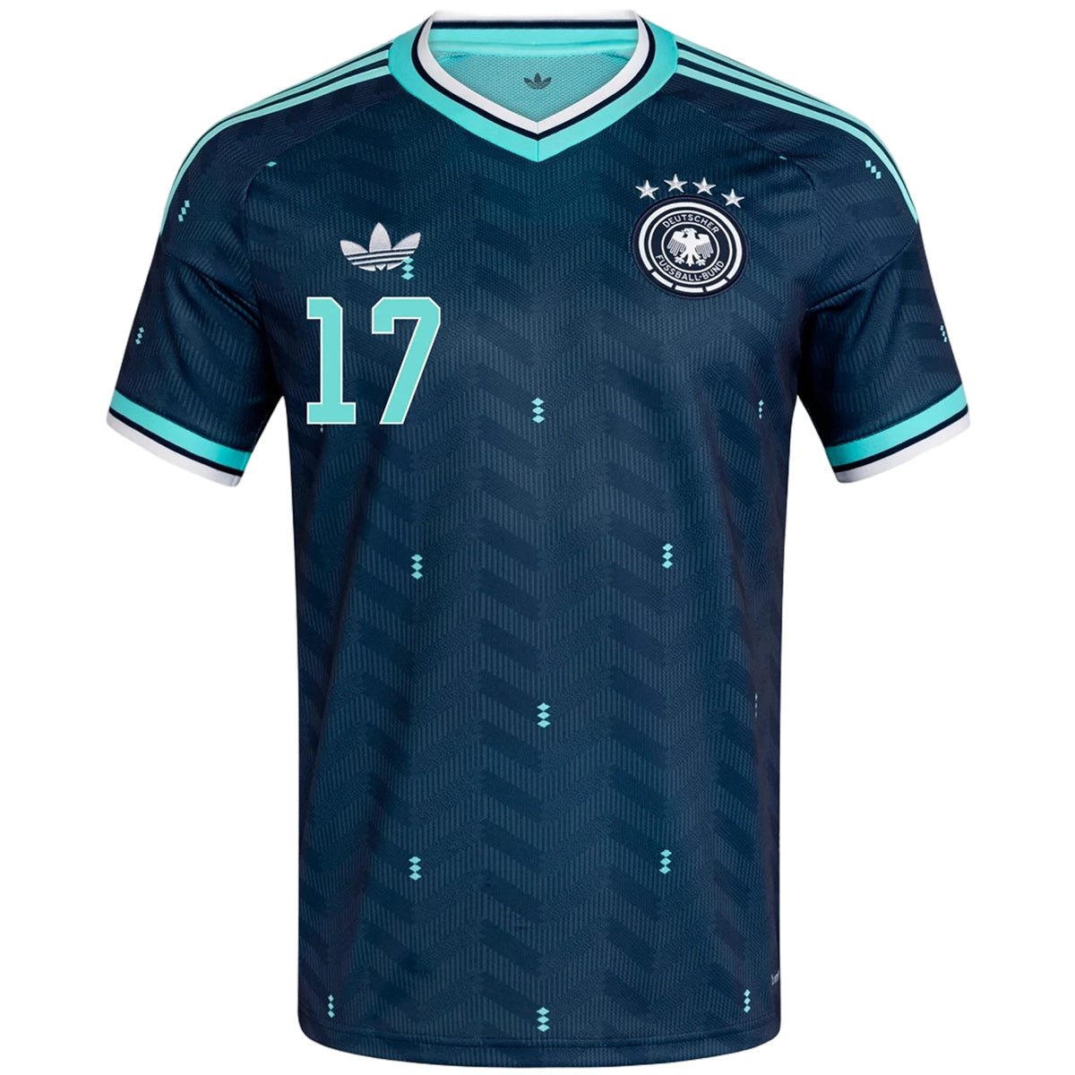 Wirtz #17 Germany Away Jersey World Cup 2026 Back