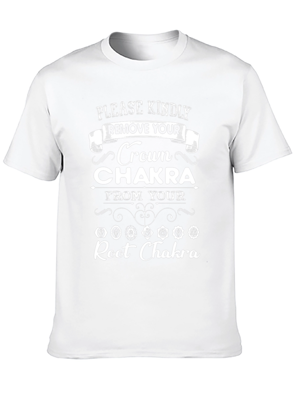 Crown Chakra Humor Graphic Tee