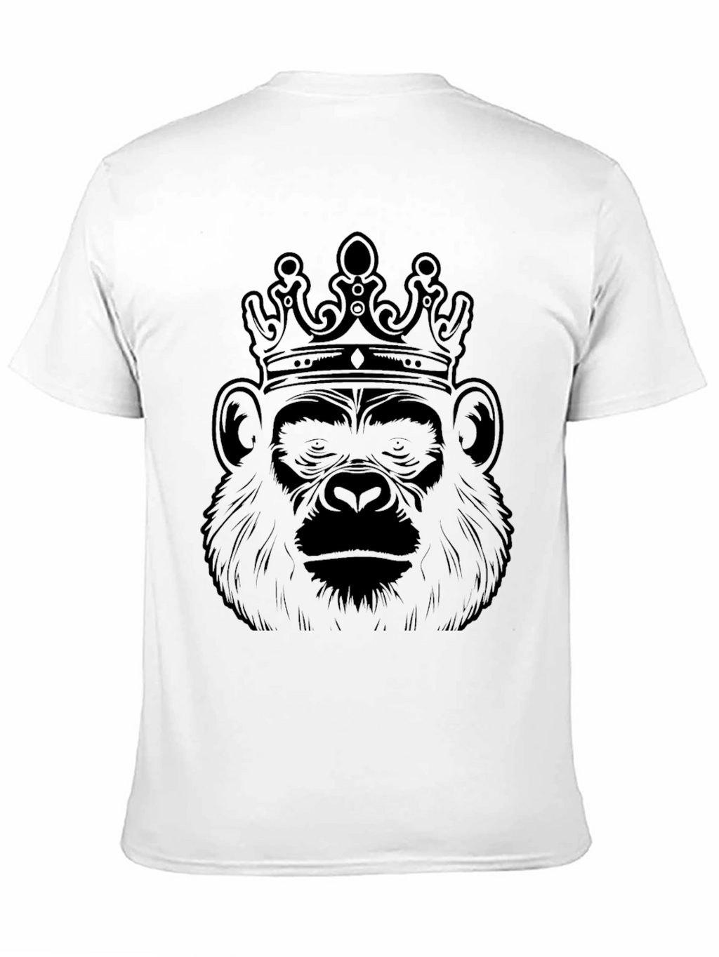 King Kong T-Shirt - Gorilla with Crown