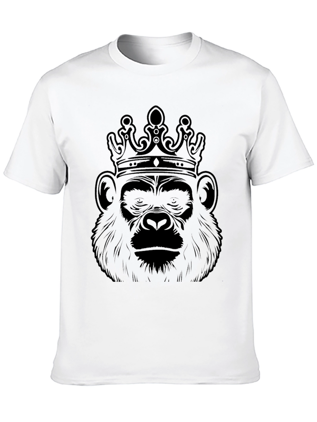 King Kong T-Shirt - Gorilla with Crown