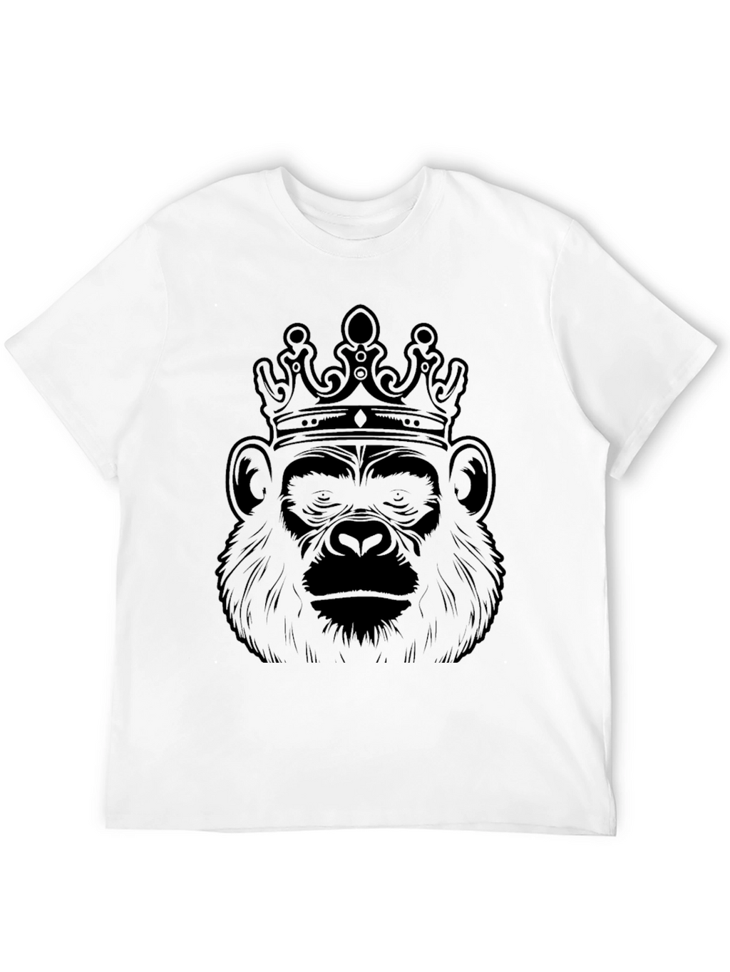 King Kong T-Shirt - Gorilla with Crown