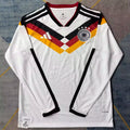 2026/27 Germany Home White Fans Long Sleeve Soccer Jersey Front