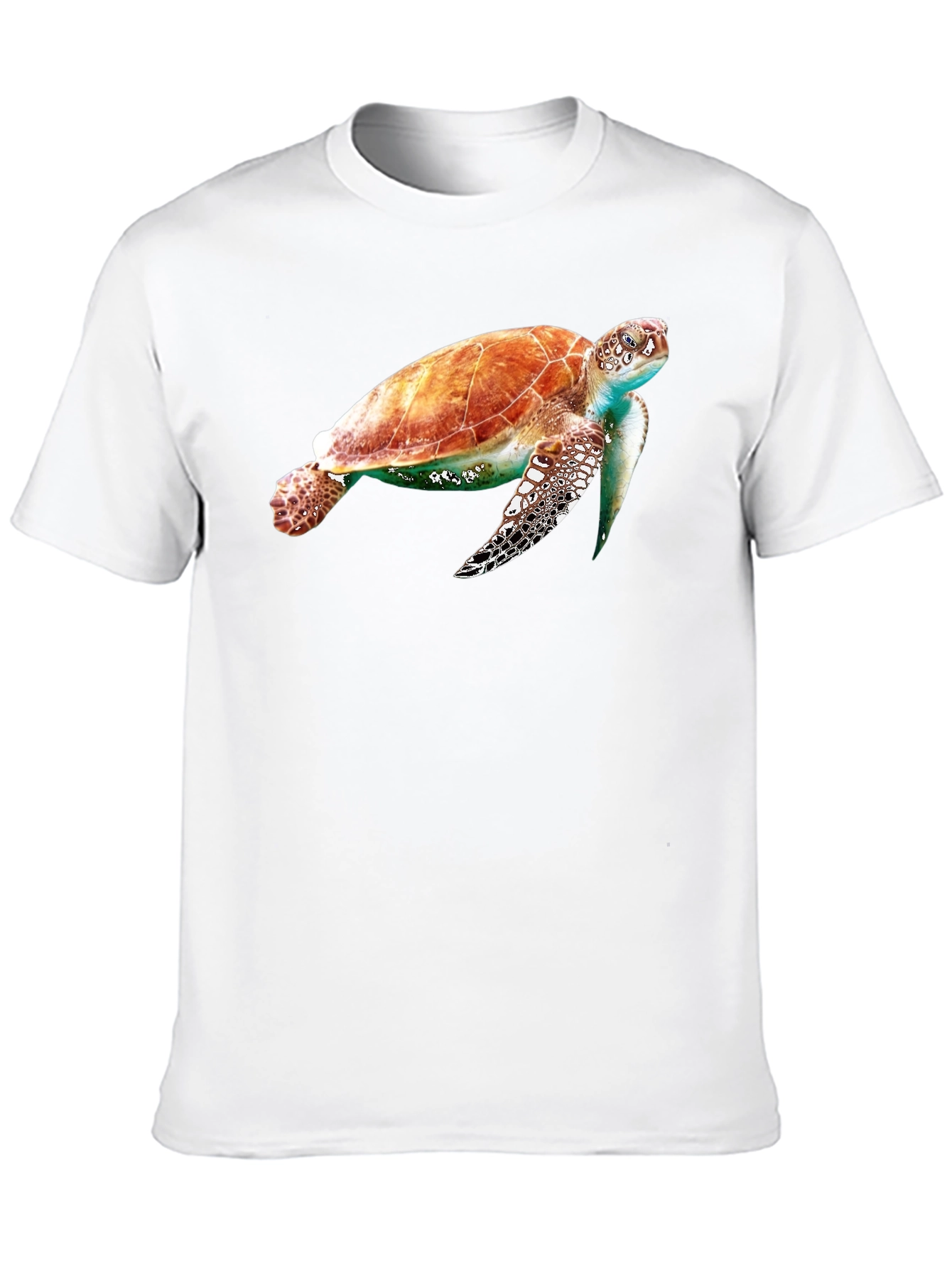 Sea Turtle Graphic Tee - Unique Marine Life Design