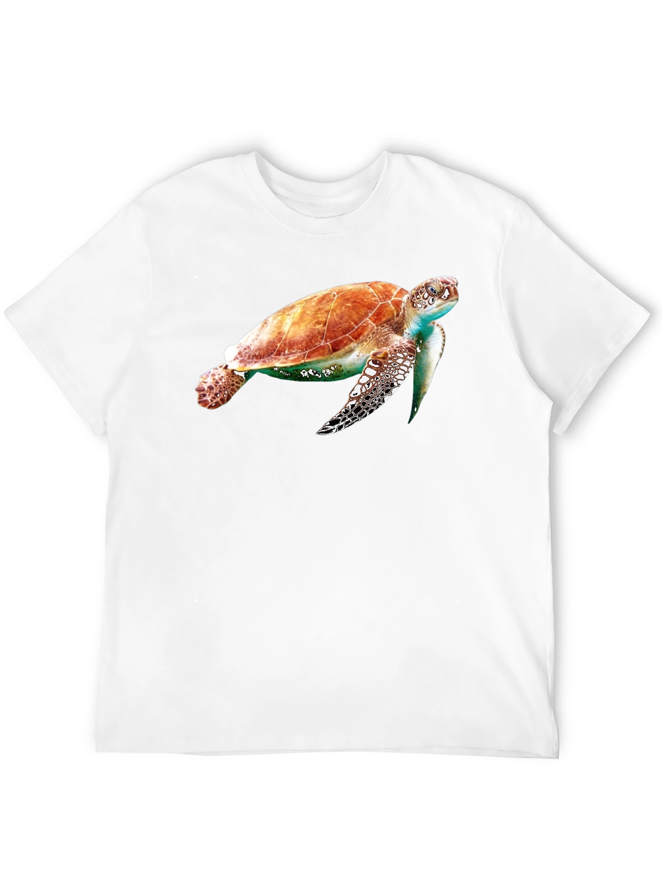 Sea Turtle Graphic Tee - Unique Marine Life Design