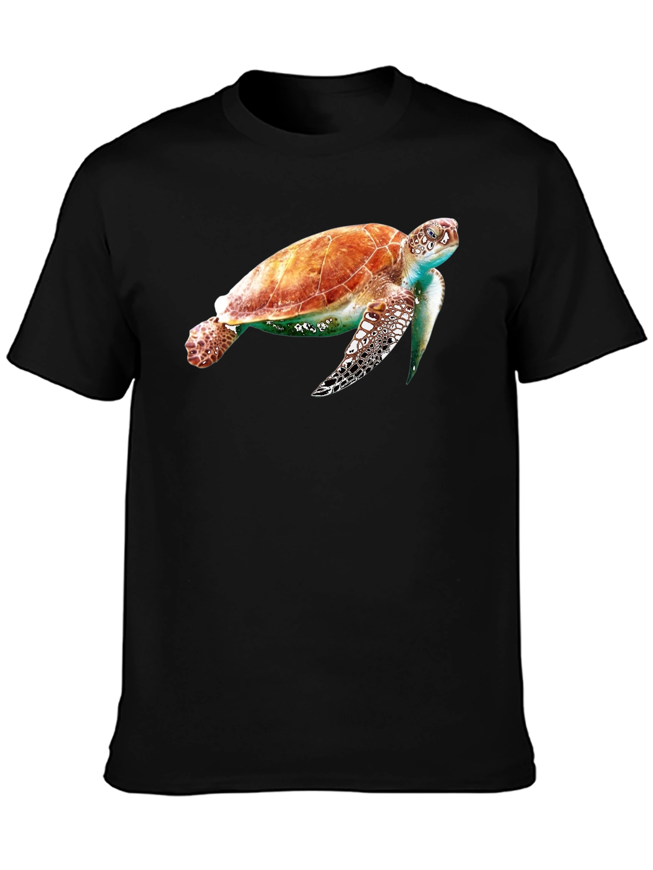 Sea Turtle Graphic Tee - Unique Marine Life Design