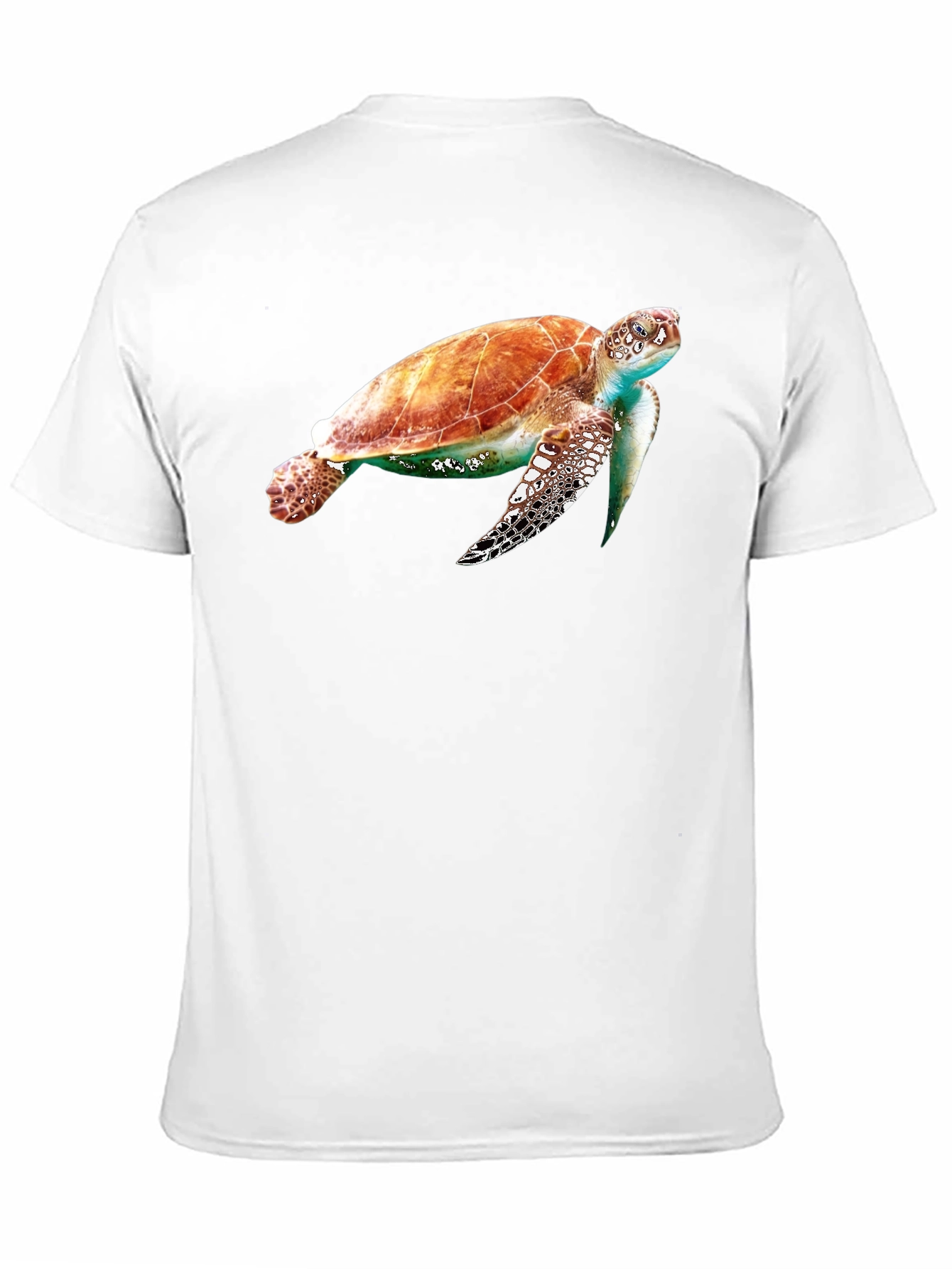 Sea Turtle Graphic Tee - Unique Marine Life Design