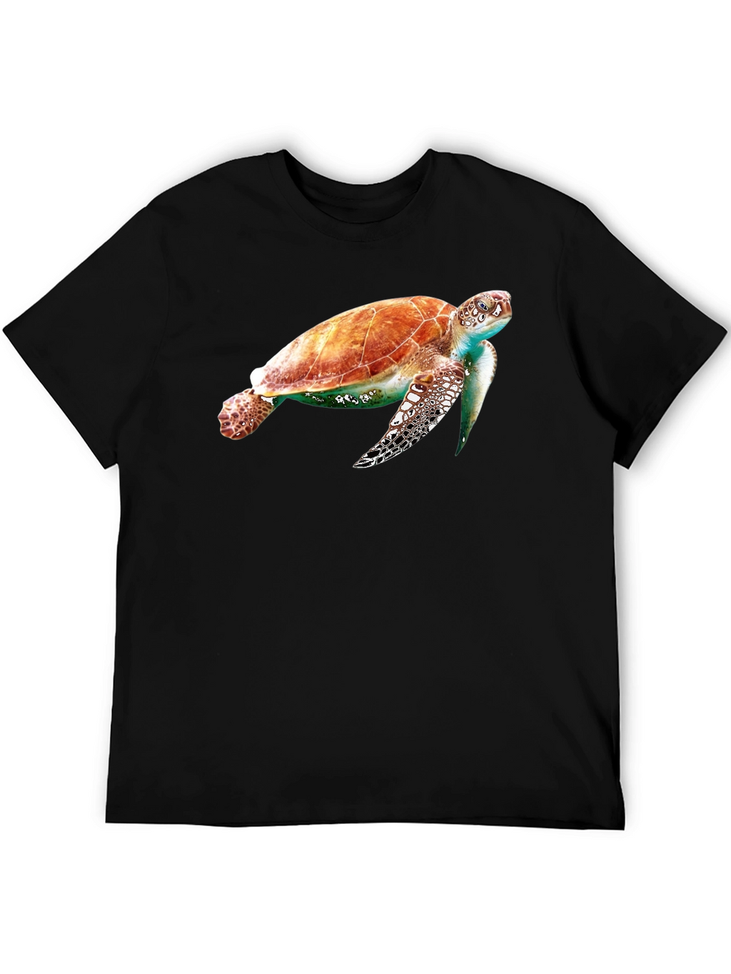 Sea Turtle Graphic Tee - Unique Marine Life Design