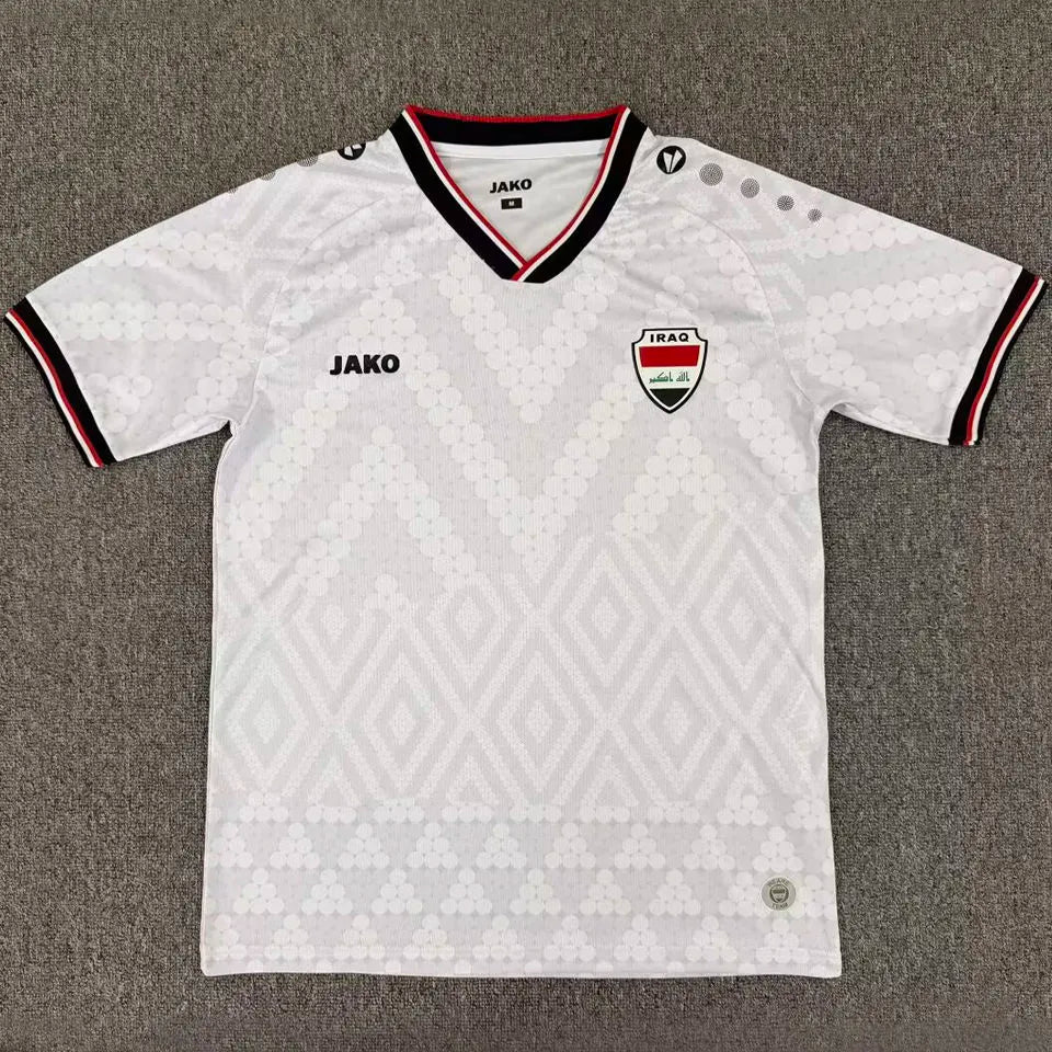 2026/27 Iraq Home White Fans Soccer Jersey Front