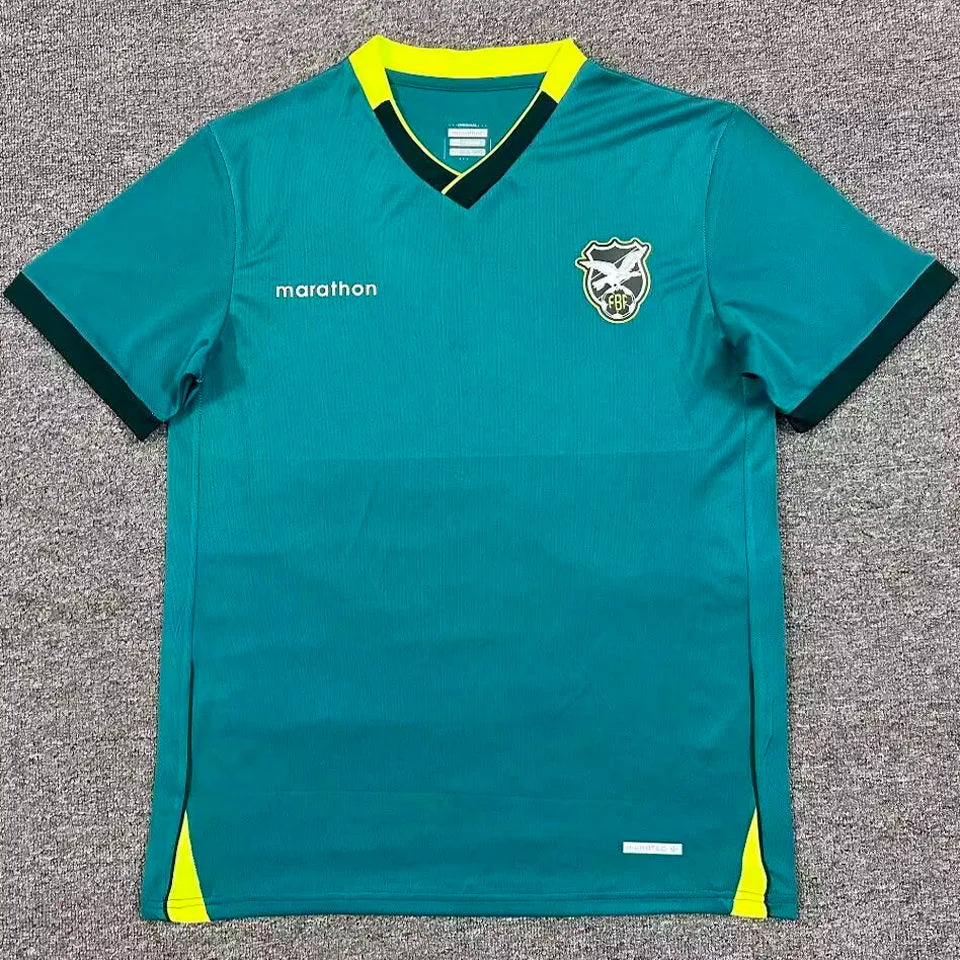 2026/27 Bolivia Home Green Fans Soccer Jersey Front
