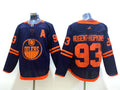 Men's Edmonton Oilers Ryan Nugent-Hopkins #93 Navy Breakaway Player Jerseys