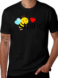 Bee Mine Graphic Tee - Valentines Day
