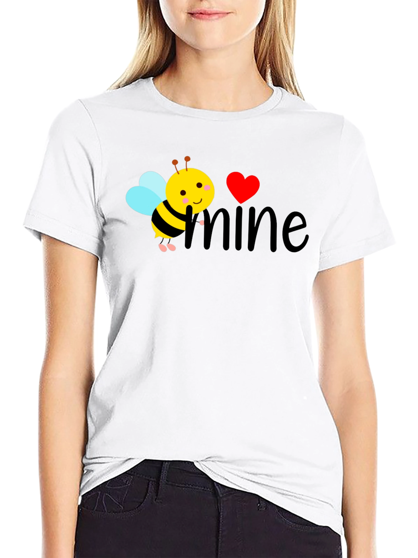 Bee Mine Graphic Tee - Valentines Day
