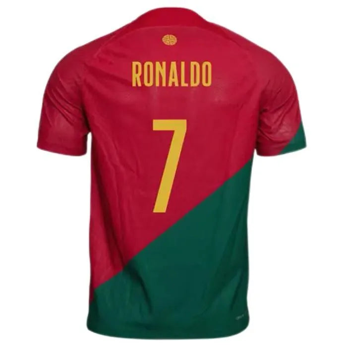 2023/24 Portugal Special Edition Black Grey Player Version Jersey Detail 4