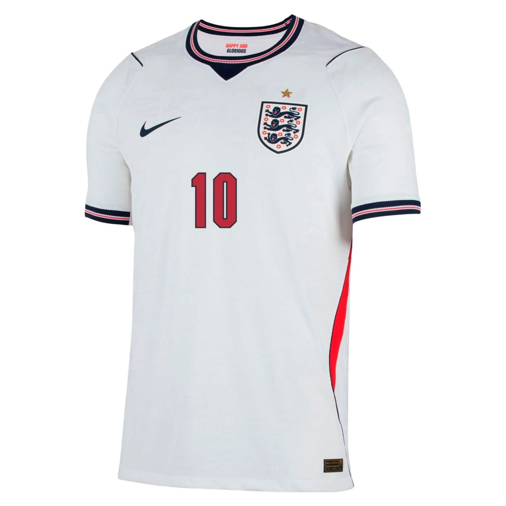 BELLINGHAM #10 England Home Match Jersey Player Version World Cup 2026 Back
