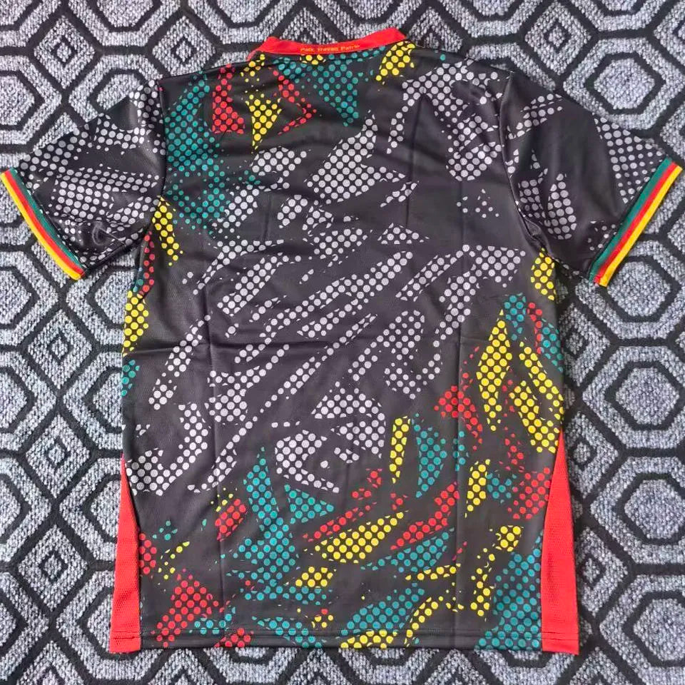2026/27 Cameroon Third Black Fans Soccer Jersey Back