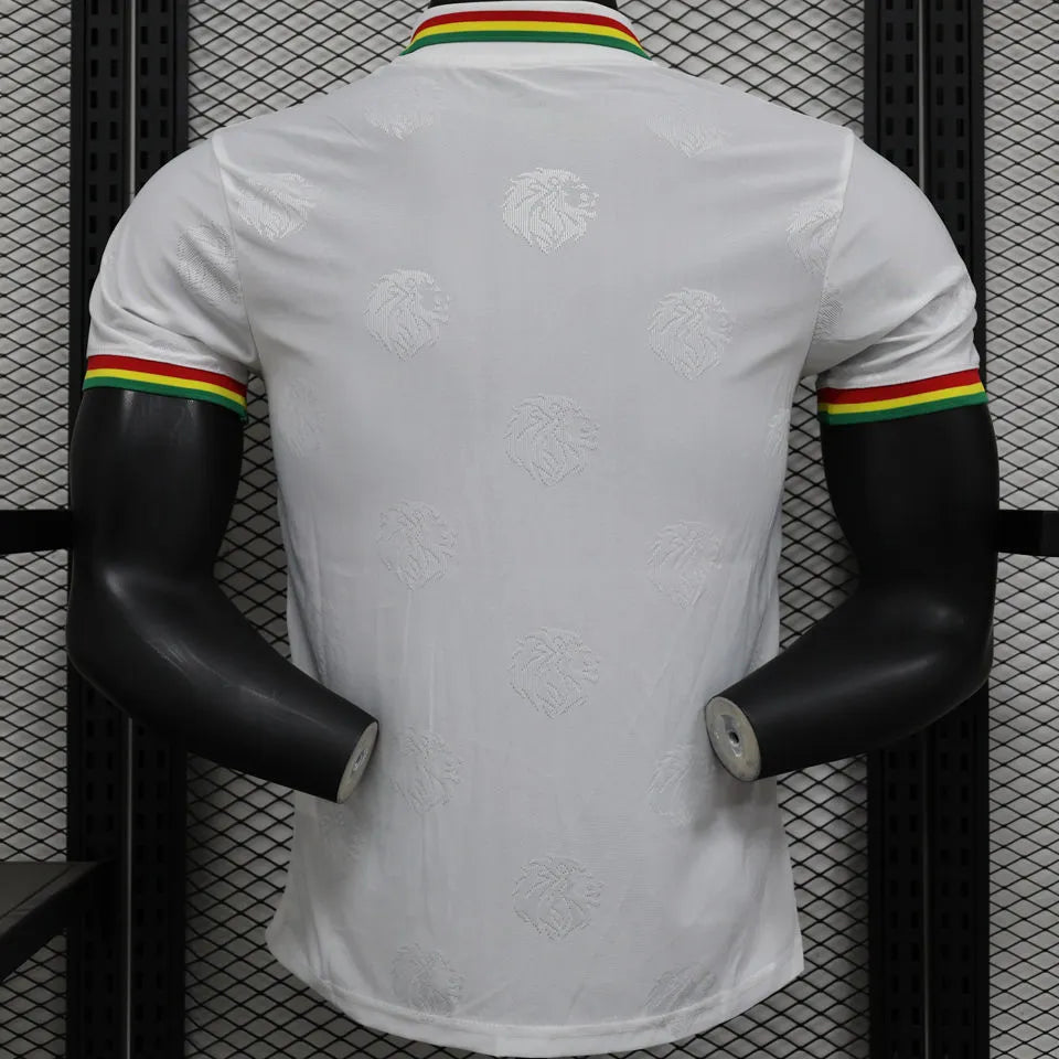 2025 Senegal Special Edition White Player Version Jersey Back