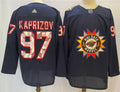Men's Minnesota Wild Kirill Kaprizov #97 Black Breakaway Player Jerseys