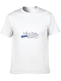 Life is Pain Knife Graphic Tee - Black