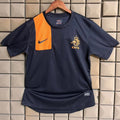 2012 Netherlands Away Black Retro Soccer Jersey Front