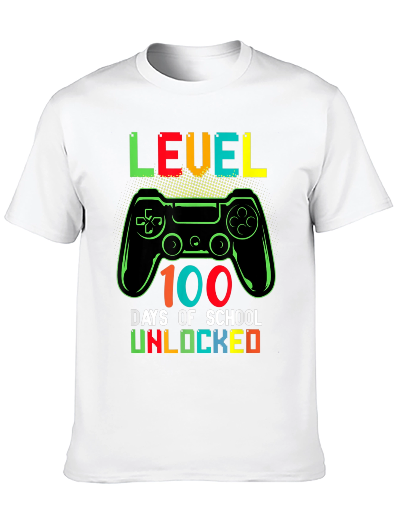Level 100 Days of School Unlocked T-Shirt