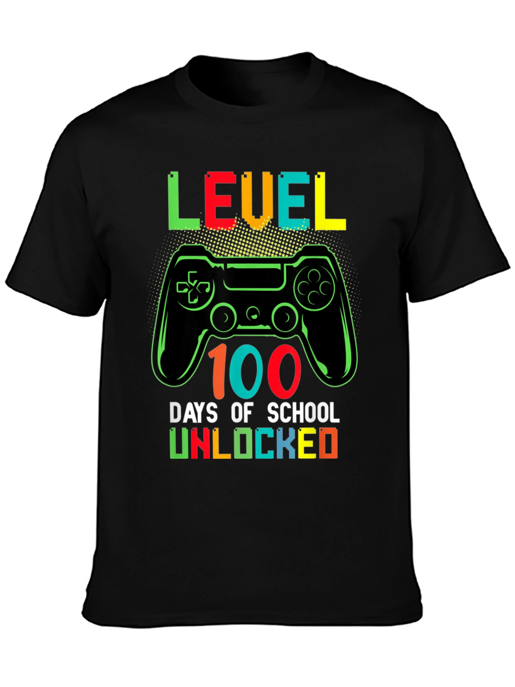 Level 100 Days of School Unlocked T-Shirt
