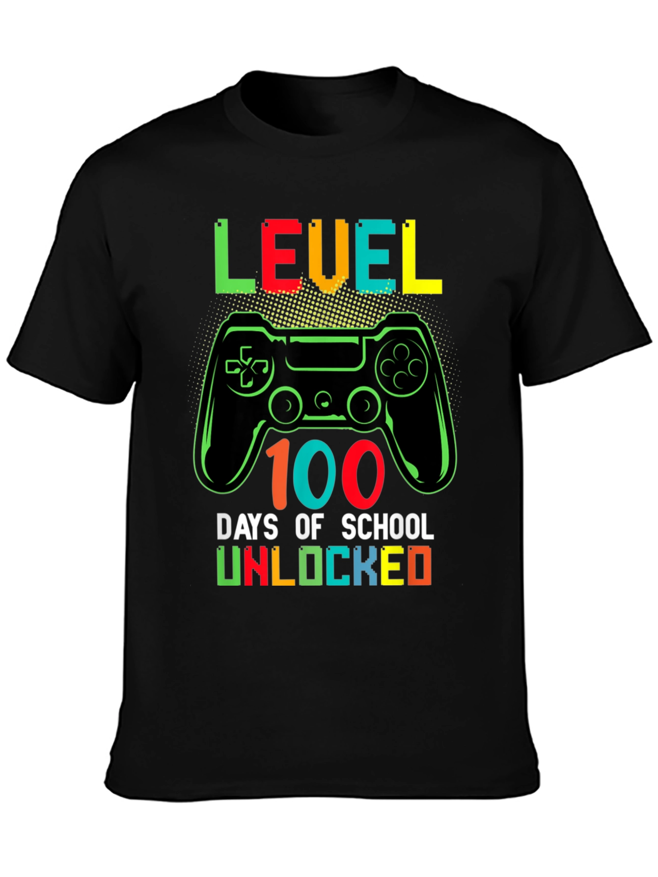 Level 100 Days of School Unlocked T-Shirt